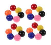 JOINPAYA 200PCS Solid Colored Marbles for Chinese Checkers Educational Game Accessory Marbles for Math Counting Sorting Skills and Family Board Games Creative DIY Craft Balls