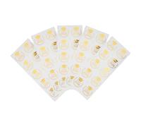 JOINPAYA 2026 Graduation Cap Stickers Gold Adhesive Labels for Senior Party, 5 Sheets 38mm Graduation Party Favor Stickers for Invitations, Student Decals and Envelope Sealing