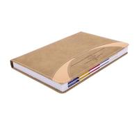 JOINPAYA 2027 Daily and Weekly Planner Notebook with Monthly Overview, Work Planner with Portable Design and Pu Paper Material, for Students and Project Managers a Work Schedule