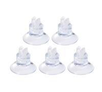 JOINPAYA 20pcs Aquarium Suction Cups Airline Tube Clips, Rubber Fish Tank Holders, Detachable Open Mouth Design, Stands Firmly for Secure Air Pump Accessories in Tropical Fish Tanks