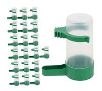 JOINPAYA 20pcs Bird Feeder for Parrots and Small Birds Easy to Design Rabbit Drinking Glasses Poultry Water Bottle for Pet Owners