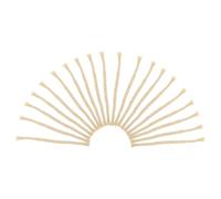 JOINPAYA 20pcs Cotton Oil Lamp Wicks Single Burner Replacement for Kerosene Lamps and Paraffin Heaters, Bulk Cotton Thread Wick Set Suitable for Home and Lab Use