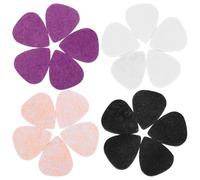 JOINPAYA 20pcs Felt Ukulele Picks Soft Guitar Picks for Ukulele Banjo Jazz Instruments Versatile Music Accessories