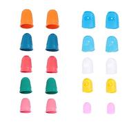 JOINPAYA 20pcs Guitar Finger Cots Fingertip Caps for Learner Practice Protection Comfortable for Playing Guitar Style