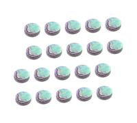 JOINPAYA 20pcs Guitar Fretboard Stickers Dot Markers Easy Install Remove Guitar Accessories for Ukuleles Mandolins