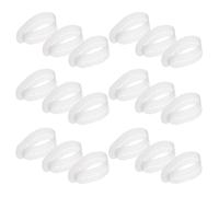 JOINPAYA 20pcs Heat Shield for Hair Extensions 30-hole Plastic Heat Protection Spacer Comfortable for Extended Use Suitable for Natural Hair for Fusion Glue Bonding