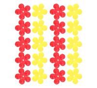 JOINPAYA 20pcs Hummingbird Feeder Flowers Creative Bird Feeding Dispenser Safe Durable Material Flower Shaped Ports for Easy Feeding for Attracting Hummingbirds to Your Garden