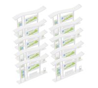 JOINPAYA 20PCS Miniature Railway Station Model with Realistic City Bus Stop Ornament for Dollhouses and Urban Layouts Compact Scaled Props for Photography Landscaping and Scenic Decoration