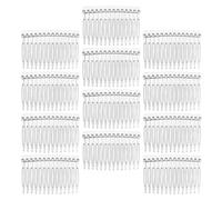 JOINPAYA 20pcs Plastic Hair Combs 14 Teeth Side Combs Bridal Wedding Hair Accessories for Women French Twist Updo Parting