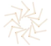 JOINPAYA 20Pcs Rc Model Plane Pin Hinges 4.5X67Mm Plastic DIY Aircraft Control Hinges for Remote Control Airplane Wings Model Repair Accessories