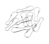 JOINPAYA 20pcs Stainless Steel Anchor Connector Snap Hooks for Key Rope and Hammocks with Strong Load Capacity and Easy Installation, for Household and Pet Use