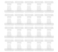 JOINPAYA 20pcs White Adhesive Safety Cabinet Locks for Drawer, Fridge and Cupboard - Proof Kitchen Door Security Latches for Home Use