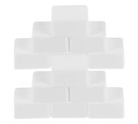 JOINPAYA 24 Pieces Plastic Empty Watercolor Half Pans Paint Palette for DIY Watercolor Mixing and Painting Supplies, Half Paint Pans Suitable for Artists and Students