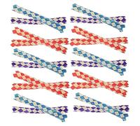 JOINPAYA 24Pcs Finger Trap Bird Parrot Chewing Foraging Smooth Surface Safe Bite Lightweight Party Favor Fillers for Caged Birds and Parakeets Random Color