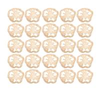 JOINPAYA 24PCS Natural Loofah Chew Slices for Small Pets Bunny Molar Grinding for Rabbits Guinea Pigs Hamsters Promotes Dental Health Oral Hygiene and Stress Relief in Cage