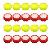 JOINPAYA 24pcs Sponge Hand Wetter Finger Tip Moistener for Paperwork Office Supplies Sponge Cup to Wet Fingers for Counting Money