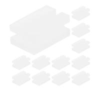 JOINPAYA 24pcs Steel Radiator Hook Protective Covers Plastic Sleeve Guards Radiator Bracket Shields for Home and Office Accessories