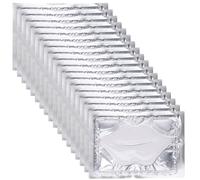 JOINPAYA 25pcs Exfoliating Lip Masks for Moisturizing and Hydrating with Plant Fibre Material Portable Lip Pad Mask for Daily Life Use to Reduce Lines and Nourish Delicate Skin