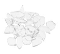 JOINPAYA 29pcs DIY Velvet Flower Templates for Crafts with Plastic Wire Bending Molds Featuring Butterfly Petals and Leaf Shapes, for Beginners and Multi-Person Operation in Card Making