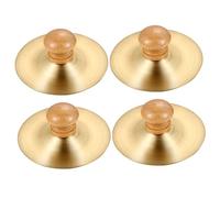 JOINPAYA 2pairs Boys and Girls Finger Cymbals Hand Percussion Instruments for Toddlers Dance Parties