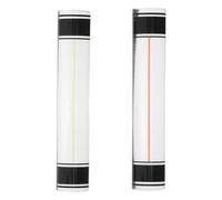 JOINPAYA 2pcs 6 Inch Acrylic Magnifier Rulers with High Transparency and Measurement Scale, Magnifying Ruler for Reading Newspapers and Documents, Reading Tool for Seniors