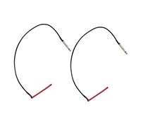 JOINPAYA 2pcs Acoustic Ukulele Guitar Pickup Stick with Precision Piezo Technology and 2.5mm Jack Compatibility Metal under Saddle Pickup for High Sensitivity Sound Reproduction