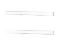 JOINPAYA 2pcs Acrylic Music Note Clamps Design, Practical round Sheet Music Clips for Holding Scores, for Musicians and Performances