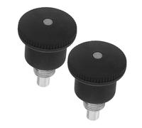 JOINPAYA 2pcs Adjustable Spherical Rotating Pull Pin Knobs for Exercise Equipment Fitness Pull Pins for Bike and Weight Bench Stable Support for Cardio Training and Safe Home Gym Use