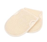 JOINPAYA 2pcs Bath Gloves Body Exfoliating Gloves Double-sided Cotton and Linen Back Scrubber for Deep Clean Pores and Rich Foam Production, for Shower and Bath