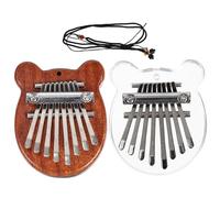 JOINPAYA 2pcs Beginner Kalimba Compact Boys and Girls Thumb Piano Portable Musical Toy for Ages