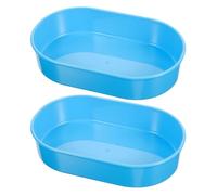 JOINPAYA 2pcs Blue Tablet Tray Pill Counting Tray with Sturdy Plastic Material for Multifunctional Use for Nursing Homes and Setting as Hospital Medication and Pill Sorter Case