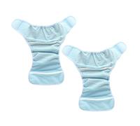 JOINPAYA 2pcs Breathable Mesh Diaper Cover for Newborn, Polyester Lightweight Summer Diapers with High Elastic Fit and Convenient Change Design, for Walking and Summer Use