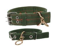 JOINPAYA 2Pcs Canvas Sheep Collars Durable Livestock Supplies for Safe Animal Husbandry for Cattle Sheep Care