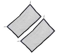 JOINPAYA 2pcs Car Seat Dog Barrier Mesh Cover Pet Isolation Barrier No Drilling Car Divider for Dogs Pet Gate Mesh