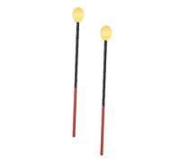 JOINPAYA 2pcs Carbon Fiber Marimba Mallets Lightweight Percussion Sticks for Xylophone for Beginners and Professionals Craftsmanship for Quality Sound