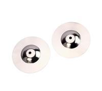JOINPAYA 2pcs Crash Cymbal Durable Percussion Instrument Accessories for Beginners and High Hardness for Drum Practice and Performance