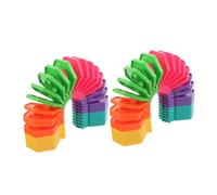 JOINPAYA 2pcs Creative Stacking Colorful Montessori Sensory Playthings for Cognitive Development and Family Interaction Lightweight Stress Stacker for Early Learning and Imaginative