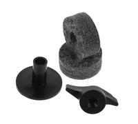 JOINPAYA 2pcs Cymbal Accessories Felt Washers and Plastic Sleeves for Drum Cymbals with Extra Stability and Easy Installation Suitable for Hi Hat and Drumming Accessories Random Color