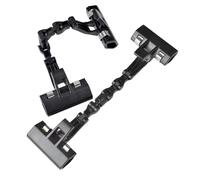 JOINPAYA 2pcs Double Head Rotatable Drawing Board Clips with Flexible Clamp for Sketch Pads and Photo Display, Adjustable Art Clip Holder for Easels and Studio Use