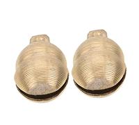 JOINPAYA 2Pcs Durable Brass Pet Bells for Dog and Sheep Collars Lightweight Decorative Cowbell with Fine Craftsmanship for and Multipurpose Use