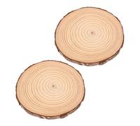 JOINPAYA 2Pcs Durable Wooden Stepping Stones for Outdoor Gardens Reusable Paver Stones with Slip Resistant Surface for Walkways and Paths Easy to Install and Clean