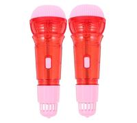 JOINPAYA 2Pcs Echo Microphone Educational Voice Amplifying Plaything for Safe Plastic Design Interactive for Pretend Play and Early Education Activities