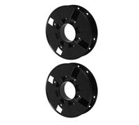 JOINPAYA 2pcs Electric Cord Reels for Precise Winding and Versatile Application, Plastic Cable Storage Reels 0.25kg Each, for Home and Studio Use