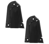 JOINPAYA 2pcs Electric Guitar Headstock Cover Replacement Metal Truss Rod Plate with Pps Material for Protection and Versatile Compatibility Suitable for Performance and Practice