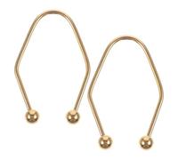 JOINPAYA 2pcs Facial Dimples Maker Clips for Cheeks Gold Face Dimple Trainer Tool for Women Facial Exerciser for Cheek Sculpting and Formation