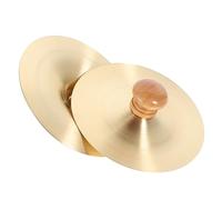 JOINPAYA 2pcs Finger Cymbals for Boy Girl Easy to Use Musical Instruments for Dance and Rhythm Development Props for Belly Dancing and Parties