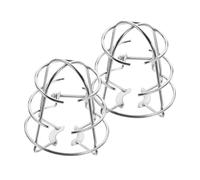 JOINPAYA 2pcs Fire Sprinkler Cover Protector Durable Screw Type Sprinkler Head Shield for Fire Safety Prevent Accidental Damage Homes Offices Schools and Commercial Spaces