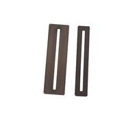 JOINPAYA 2pcs Fret Guards for Guitar Bass Protectors for Fret Dressing Black Fretboard Tools Essential Guitar Maintenance Accessories