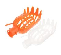 JOINPAYA 2pcs Fruit Picker Baskets Plastic Fruits Picking Tool with Strong Bearing Capacity for Persimmon and Orange Harvesting in Orchard Or Park