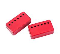 JOINPAYA 2pcs Full Electric Guitar Pickup Covers Single Coil Humbucker Brass Pickup Metal Cover for Style Guitars